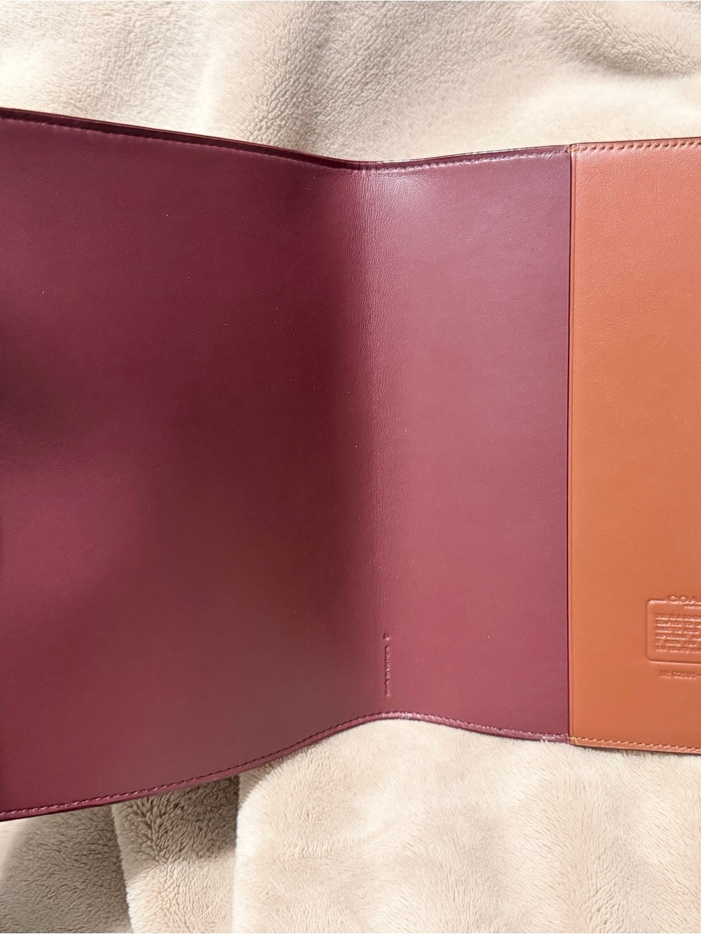 Coach Notebook In Signature Canvas With Holiday Train - Picture 3 of 6